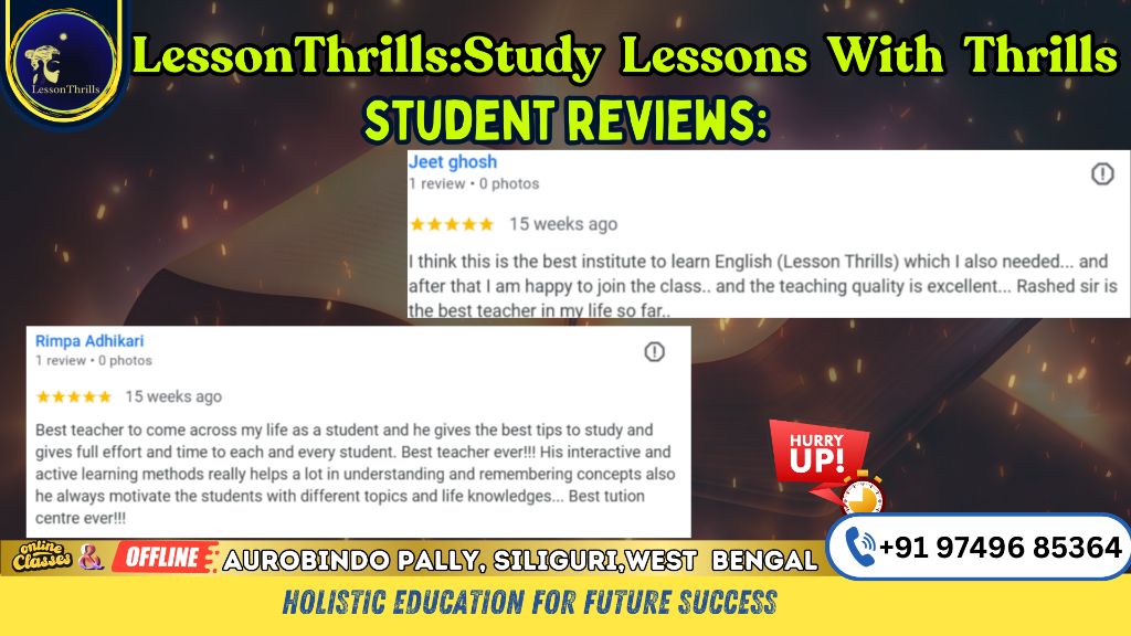 Student Reviews 1